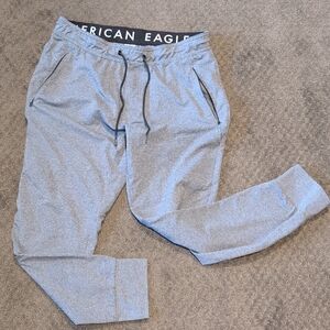 American Eagle Outfitters Light Gray Men's Joggers